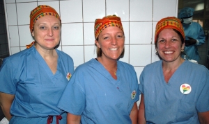 Three nurses