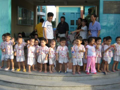 Children at Tam Binh Orphanage