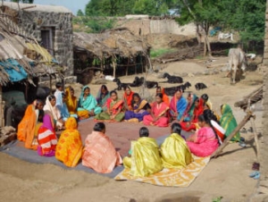 A village women's group in action