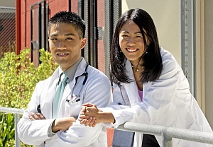 Steven Lin and Elizabeth Chao